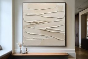 Layered Flow Textured Art #AVG 078