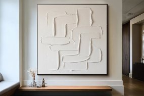 Large Interwoven Bonds Wall Art #AVG 075